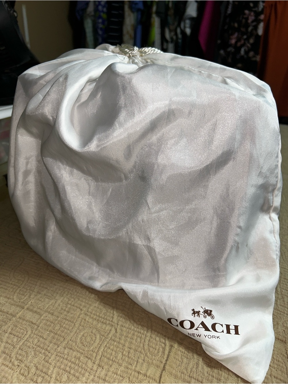 Coach Black Swagger 27 Quilted & Textured Leather Top-Handle Satchel - Picture 14 of 14
